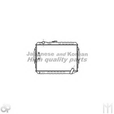 ASHUKI C55109 Радіатор, охолодження двигуна