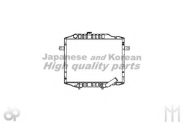 ASHUKI C55753 Радіатор, охолодження двигуна