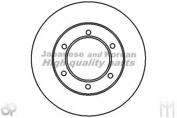ASHUKI C65450 гальмівний диск