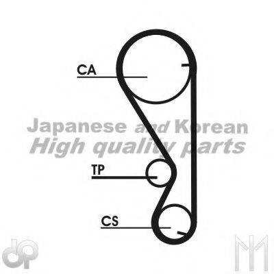 ASHUKI D11134 Ремінь ГРМ