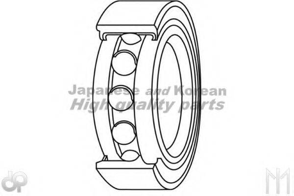 ASHUKI D11810 Комплект підшипника маточини колеса