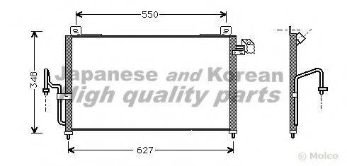 ASHUKI M55962 Конденсатор, кондиціонер