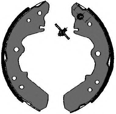 VEMA 84552 Комплект гальмівних колодок