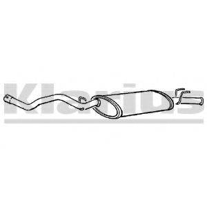 KLARIUS 240218 Глушник вихлопних газів кінцевий