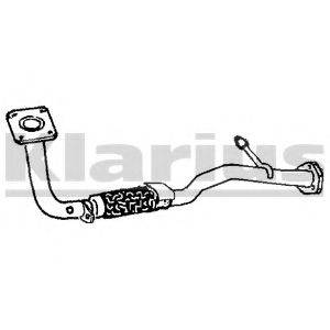 KLARIUS 301227 Труба вихлопного газу