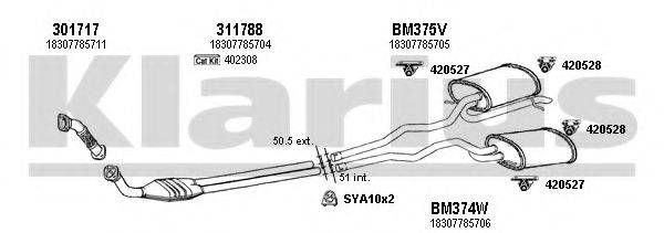 KLARIUS 060301U Система випуску ОГ