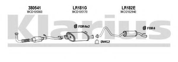 KLARIUS 090323U Система випуску ОГ
