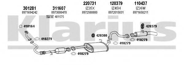 KLARIUS 290027E Система випуску ОГ