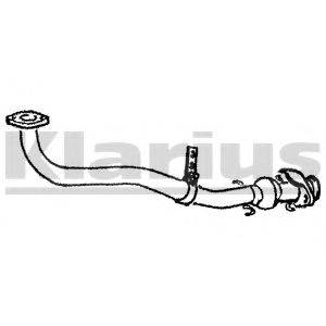 KLARIUS AN524M Труба вихлопного газу