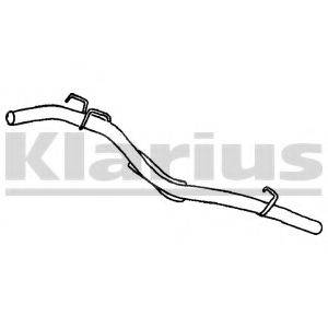 KLARIUS IZ14D Труба вихлопного газу