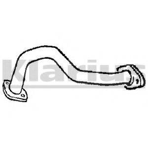 KLARIUS IZ45H Труба вихлопного газу