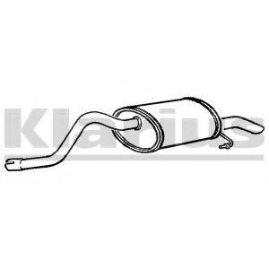 KLARIUS RN737T Глушник вихлопних газів кінцевий