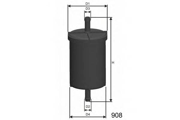 MISFAT E710 Паливний фільтр