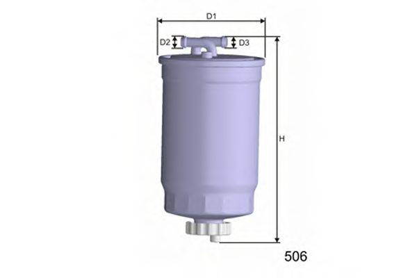 MISFAT M365 Паливний фільтр