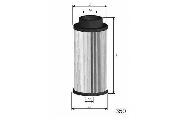 MISFAT F011 Паливний фільтр