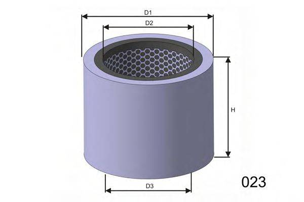 MISFAT R065 Повітряний фільтр