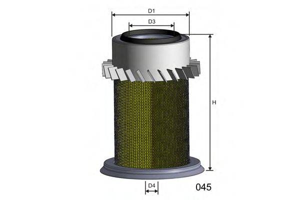 MISFAT R147 Повітряний фільтр