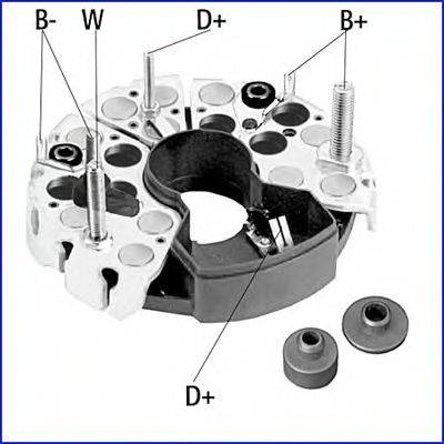 HITACHI 139374 Випрямляч, генератор
