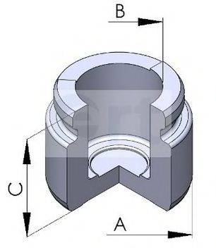 ERT 150770C Поршень, корпус скоби гальма