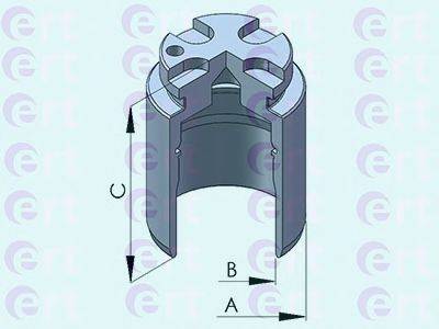 ERT 150984C Поршень, корпус скоби гальма