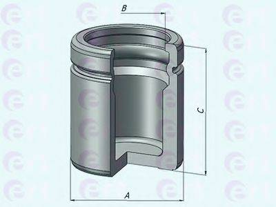 ERT 151255C Поршень, корпус скоби гальма