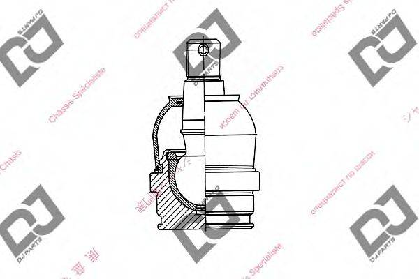 DJ PARTS DB1022 несучий / напрямний шарнір