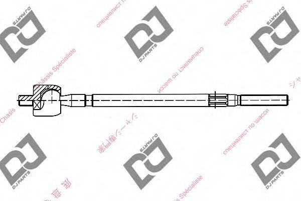 DJ PARTS DR1160 Осьовий шарнір, рульова тяга