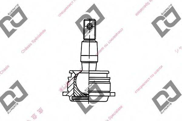 DJ PARTS DB1046 несучий / напрямний шарнір