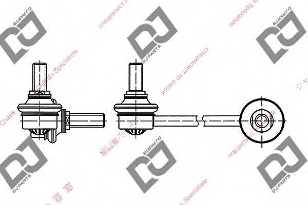 DJ PARTS DL1172 Тяга/стійка, стабілізатор