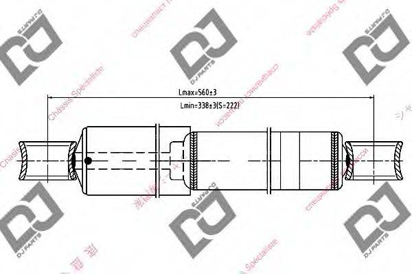 DJ PARTS DS1058HT Амортизатор