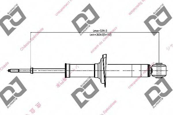 DJ PARTS DS1145HT Амортизатор