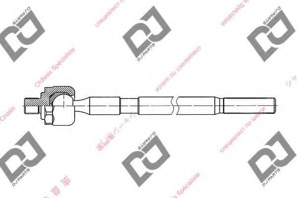 DJ PARTS DR1124 Осьовий шарнір, рульова тяга