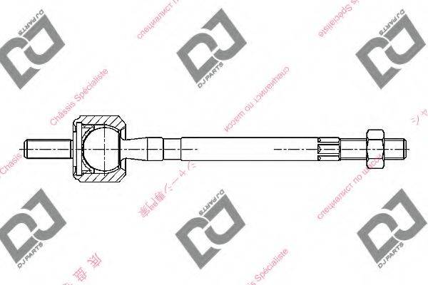 DJ PARTS DR1267 Осьовий шарнір, рульова тяга