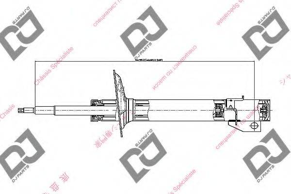 DJ PARTS DS2037GS Амортизатор