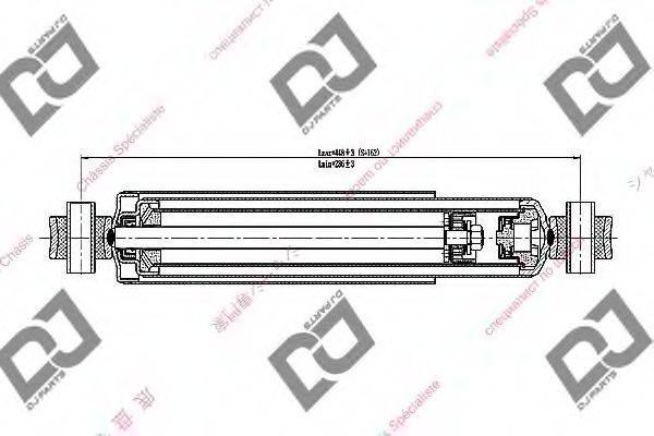 DJ PARTS DS1458GT Амортизатор