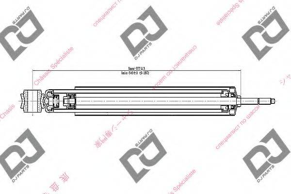 DJ PARTS DS1601HT Амортизатор