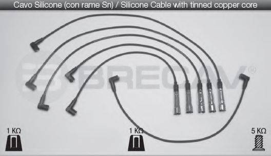 BRECAV 02511 Комплект дротів запалювання