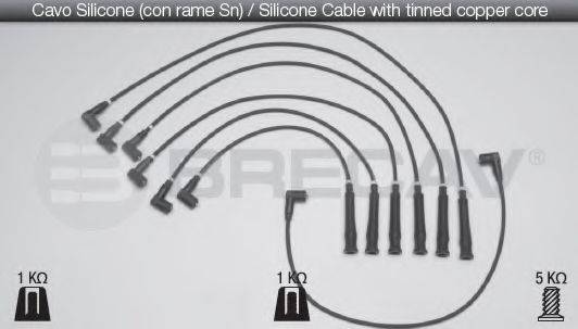 BRECAV 04515 Комплект дротів запалювання