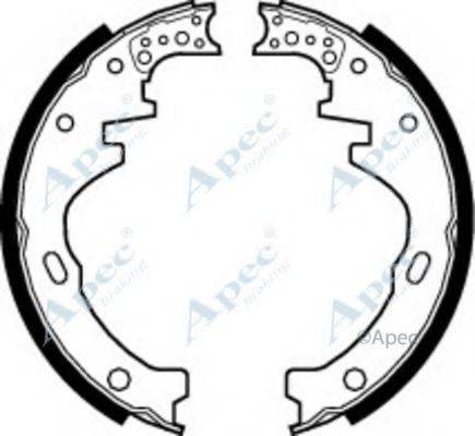 APEC BRAKING SHU355 Гальмівні колодки