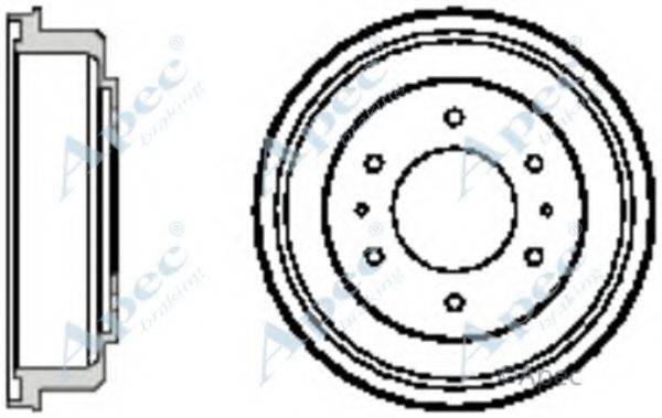 APEC BRAKING DRM9711 Гальмівний барабан