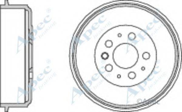 APEC BRAKING DRM9800 Гальмівний барабан