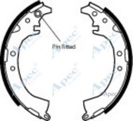 APEC BRAKING SHU557 Гальмівні колодки