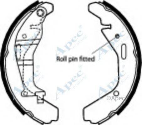 APEC BRAKING SHU694 Гальмівні колодки