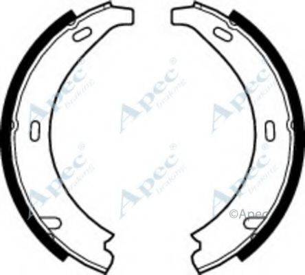 APEC BRAKING SHU363 Гальмівні колодки