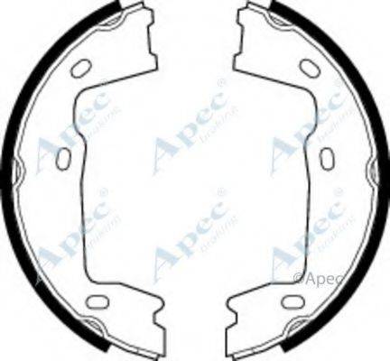 APEC BRAKING SHU467 Гальмівні колодки