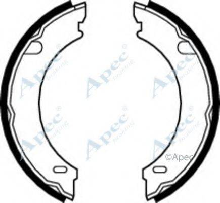 APEC BRAKING SHU548 Гальмівні колодки