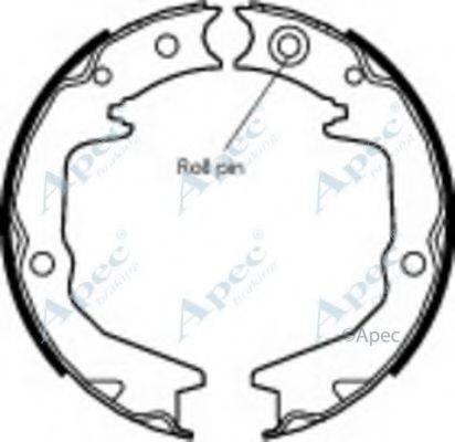 APEC BRAKING SHU651 Гальмівні колодки