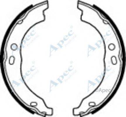 APEC BRAKING SHU721 Гальмівні колодки