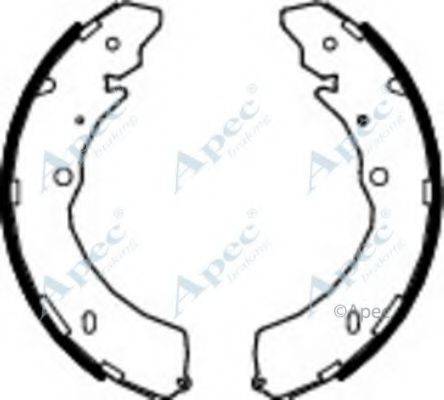 APEC BRAKING SHU784 Гальмівні колодки