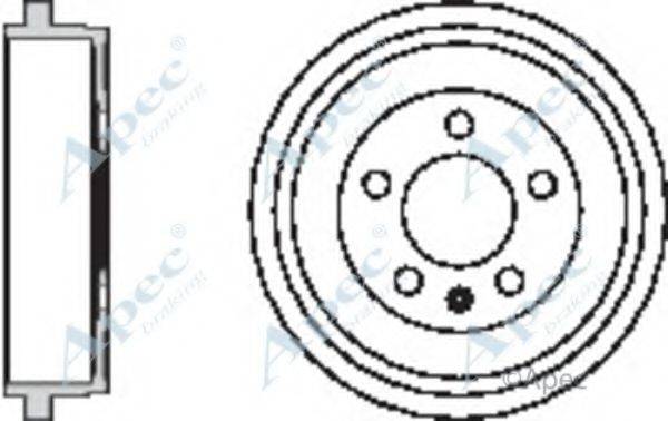 APEC BRAKING DRM9936 Гальмівний барабан